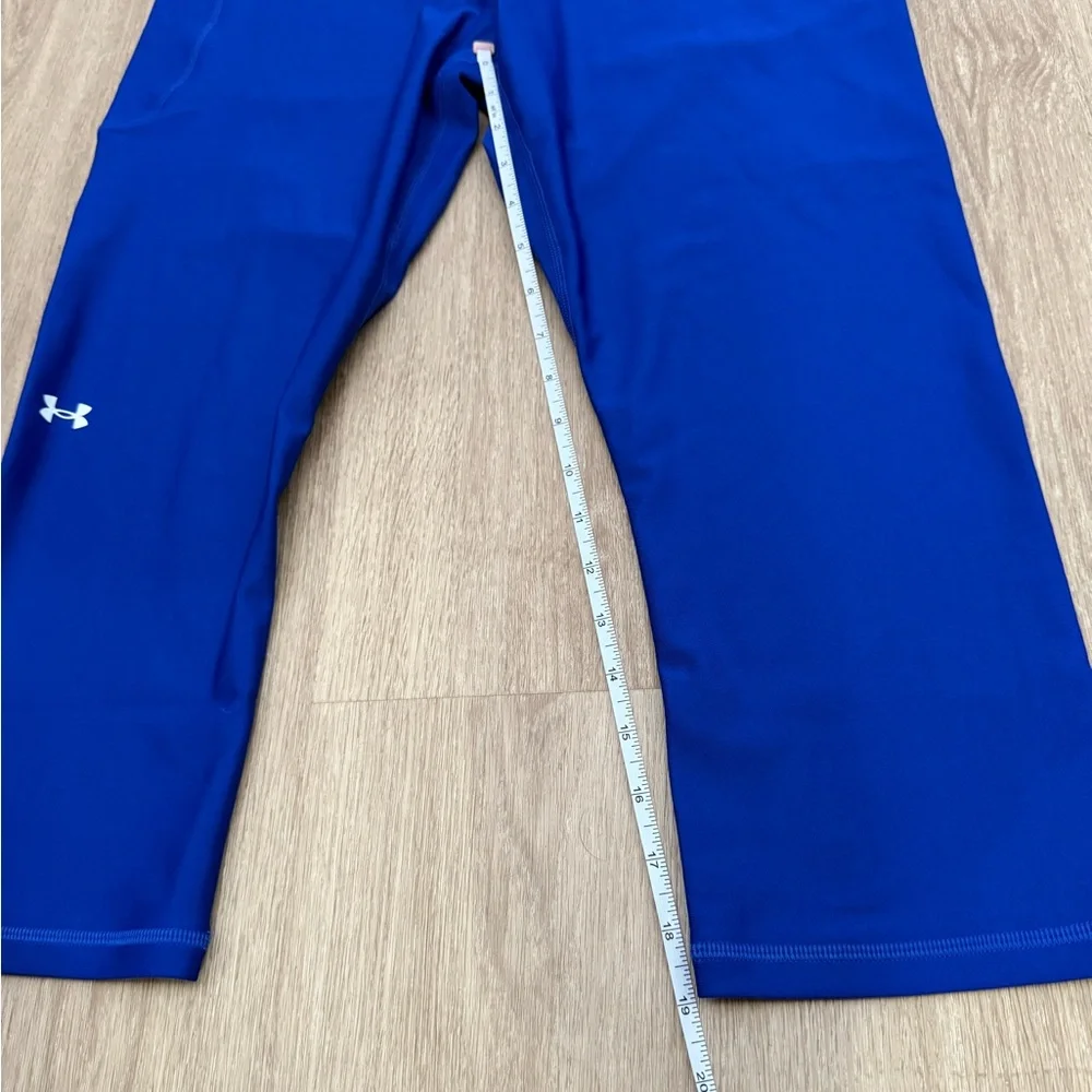 NWT Under Armour Women's UA Fly Fast Capri Team Royal 1X Side Pocket Legging - Picture 7 of 10
